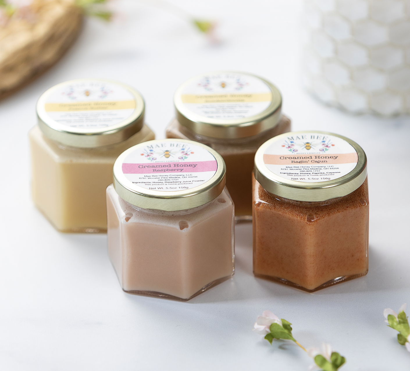 Creamed Honey | Mae Bee Honey Company